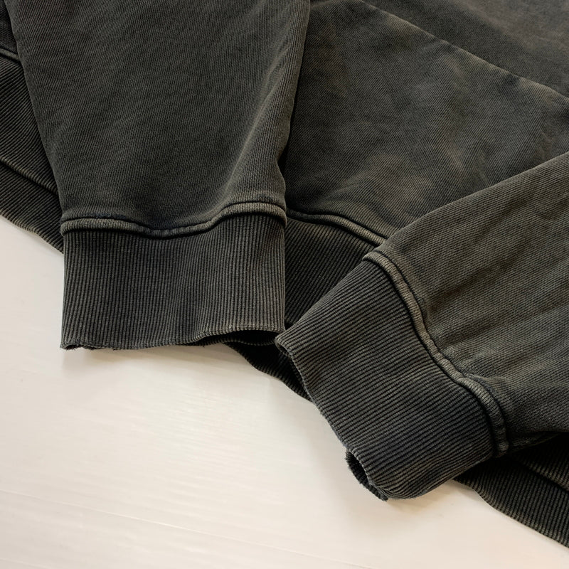 【中古品】【メンズ】 ENTIRE STUDIOS エンタイア スタジオ AW HEAVY HOOD WASHED BLACK UNU-25-1012 秋冬 ヘビー フード ウォッシュド ブラック 長袖 トップス プルーオーバー パーカー 141-260825-sa-16-tei サイズ：M カラー：ブラック 万代Net店