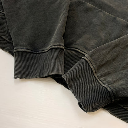 【中古品】【メンズ】 ENTIRE STUDIOS エンタイア スタジオ AW HEAVY HOOD WASHED BLACK UNU-25-1012 秋冬 ヘビー フード ウォッシュド ブラック 長袖 トップス プルーオーバー パーカー 141-260825-sa-16-tei サイズ：M カラー：ブラック 万代Net店