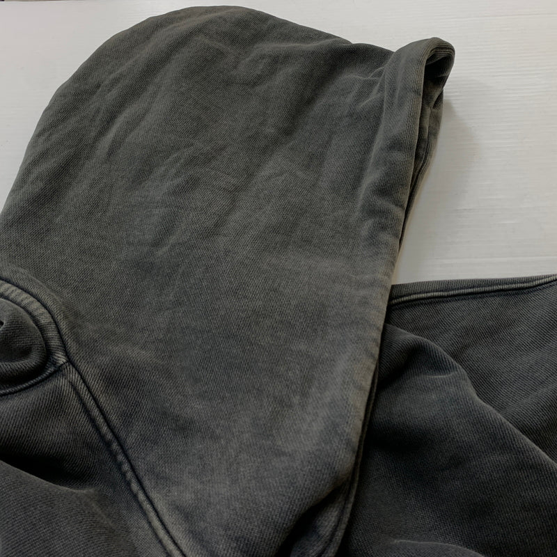 【中古品】【メンズ】 ENTIRE STUDIOS エンタイア スタジオ AW HEAVY HOOD WASHED BLACK UNU-25-1012 秋冬 ヘビー フード ウォッシュド ブラック 長袖 トップス プルーオーバー パーカー 141-260825-sa-16-tei サイズ：M カラー：ブラック 万代Net店