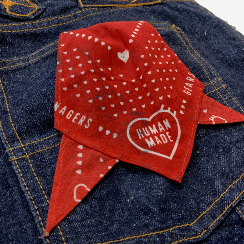 【現状渡し品】【メンズ】 HUMAN MADE ヒューマンメイド DENIM PANTS HM30PT004 デニム パンツ ボトムス 142-260825-sa-14-tei サイズ：36 カラー：インディゴ 万代Net店