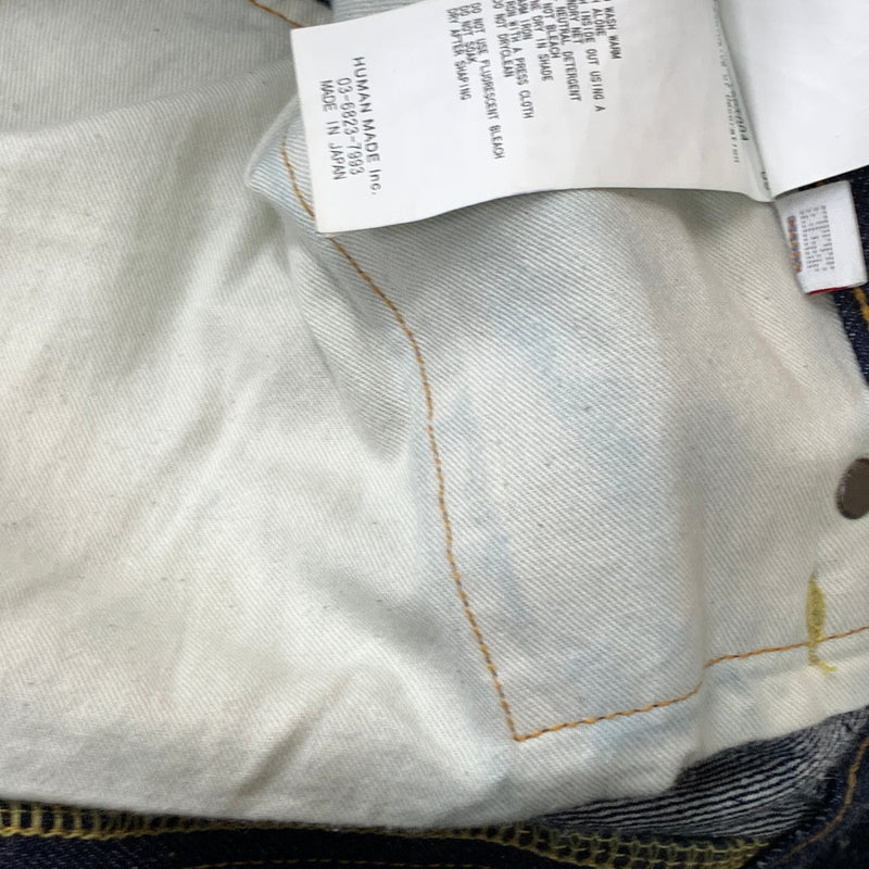 【現状渡し品】【メンズ】 HUMAN MADE ヒューマンメイド DENIM PANTS HM30PT004 デニム パンツ ボトムス 142-260825-sa-14-tei サイズ：36 カラー：インディゴ 万代Net店