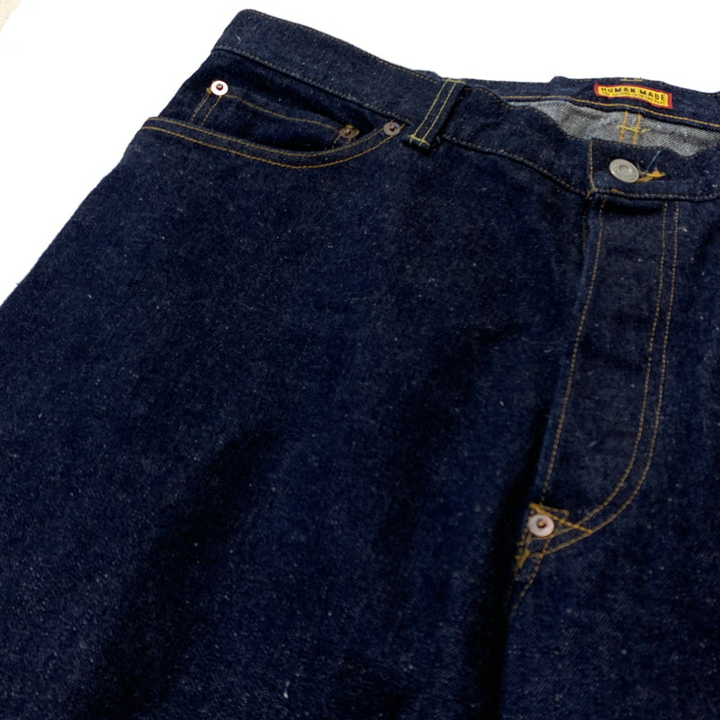 【現状渡し品】【メンズ】 HUMAN MADE ヒューマンメイド DENIM PANTS HM30PT004 デニム パンツ ボトムス 142-260825-sa-14-tei サイズ：36 カラー：インディゴ 万代Net店