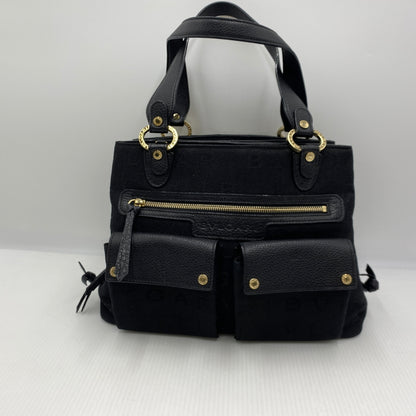 【中古品】【メンズ】 BVLGARI ブルガリ LOGO MANIA TOTE BAG ロゴ マニア トート バッグ カバン 180-260829-sa-15-tei カラー：ブラック 万代Net店
