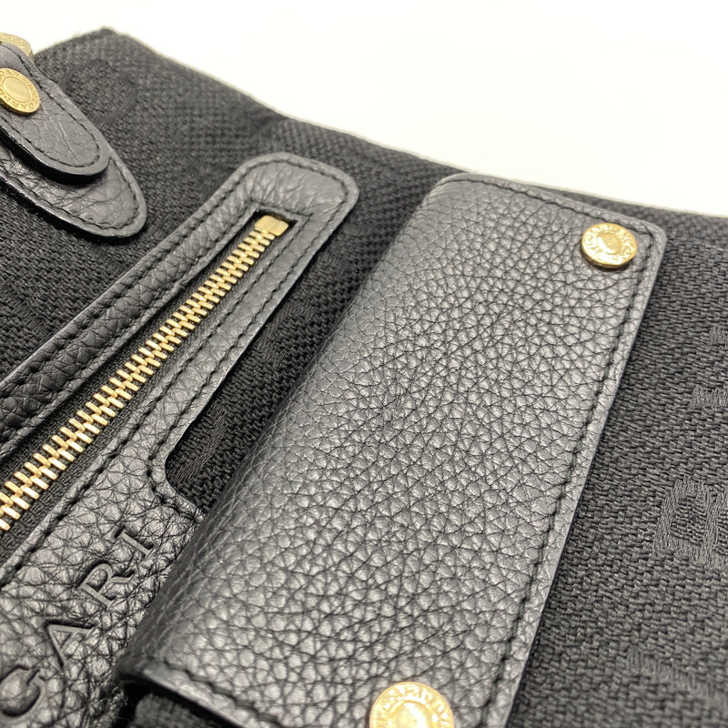 【中古品】【メンズ】 BVLGARI ブルガリ LOGO MANIA TOTE BAG ロゴ マニア トート バッグ カバン 180-260829-sa-15-tei カラー：ブラック 万代Net店