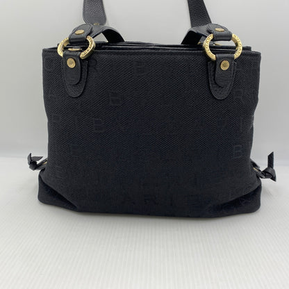 【中古品】【メンズ】 BVLGARI ブルガリ LOGO MANIA TOTE BAG ロゴ マニア トート バッグ カバン 180-260829-sa-15-tei カラー：ブラック 万代Net店