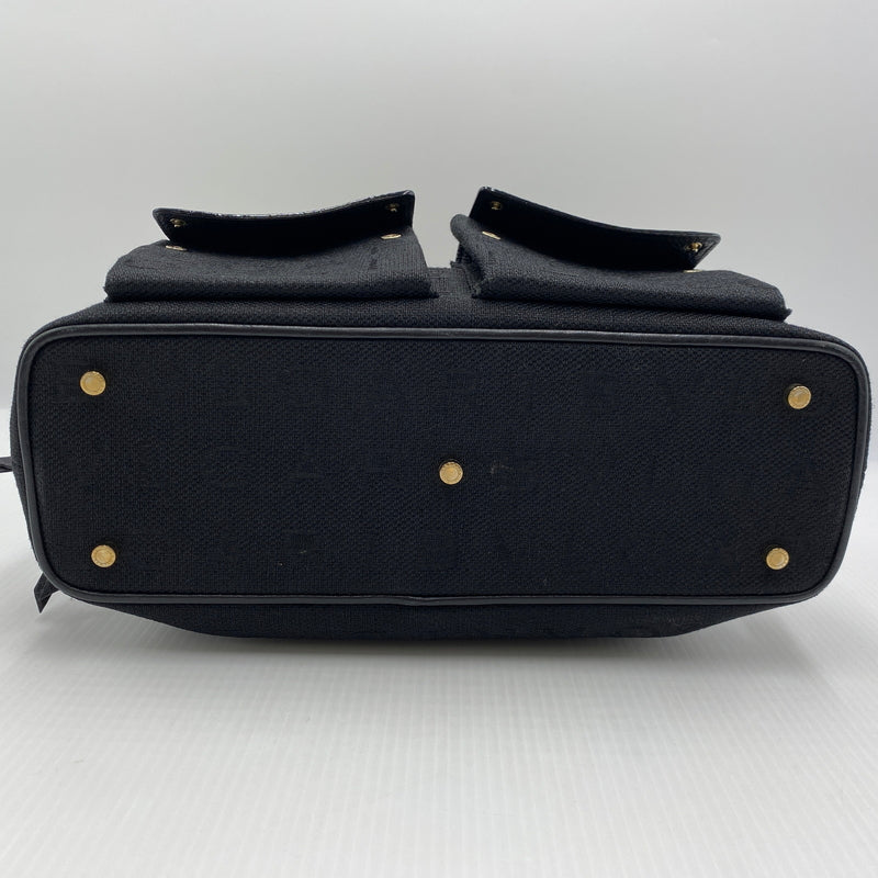 【中古品】【メンズ】 BVLGARI ブルガリ LOGO MANIA TOTE BAG ロゴ マニア トート バッグ カバン 180-260829-sa-15-tei カラー：ブラック 万代Net店