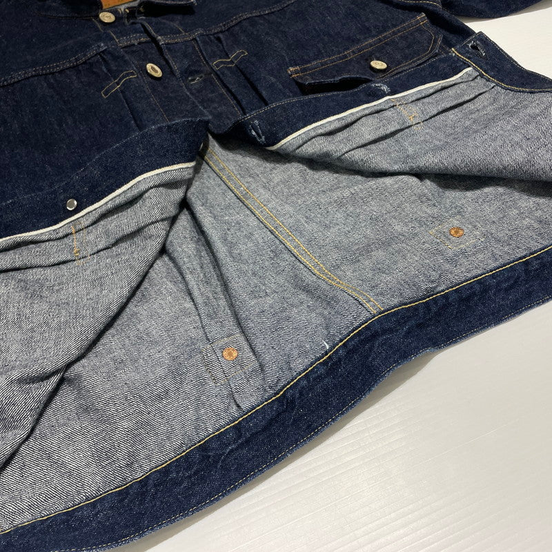 【中古品】【メンズ】 WAREHOUSE ウエアハウス 1ST TYPE DENIM JACKET 2001XX ファーストタイプ デニム ジャケット アウター Gジャン 145-260826-ko-14-teih サイズ：48 カラー：インディゴ 万代Net店
