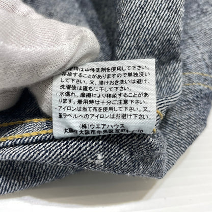【中古品】【メンズ】 WAREHOUSE ウエアハウス 1ST TYPE DENIM JACKET 2001XX ファーストタイプ デニム ジャケット アウター Gジャン 145-260826-ko-14-teih サイズ：48 カラー：インディゴ 万代Net店