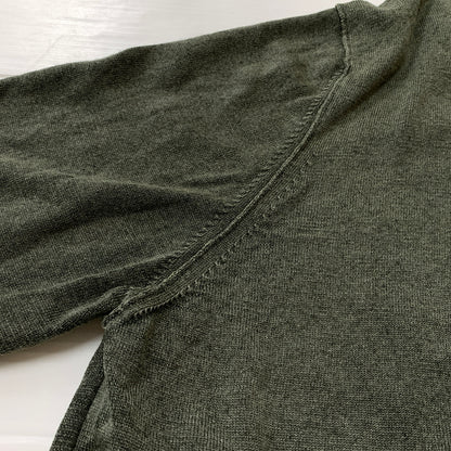 【中古品】【メンズ】 STONE ISLAND ストーン アイランド CREWNECK SWEATER クルーネック セーター 長袖 トップス トレーナー 141-260826-sa-15-tei サイズ：XXL カラー：グリーン 万代Net店