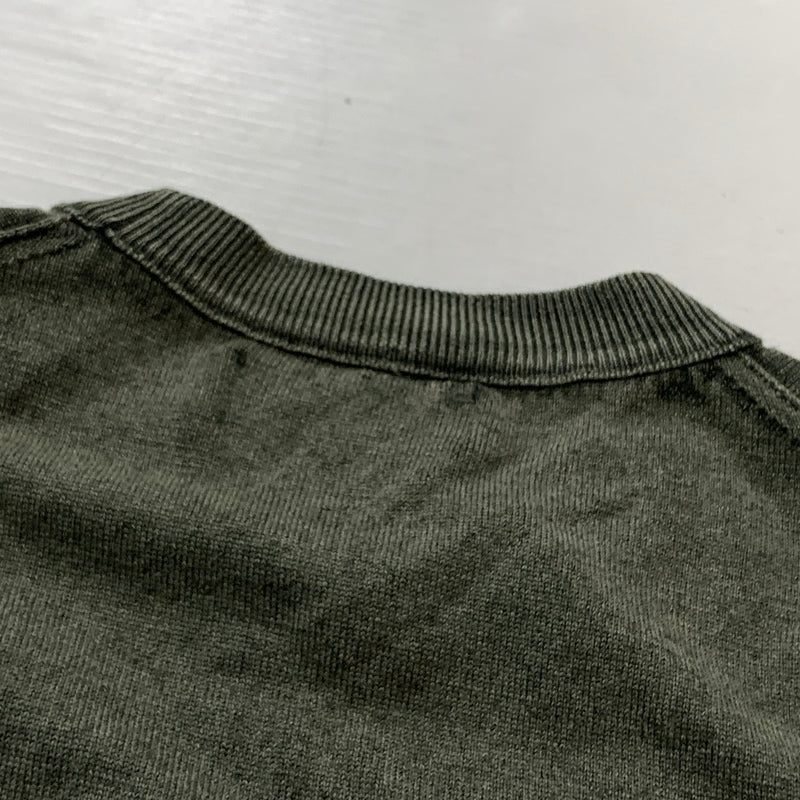 【中古品】【メンズ】 STONE ISLAND ストーン アイランド CREWNECK SWEATER クルーネック セーター 長袖 トップス トレーナー 141-260826-sa-15-tei サイズ：XXL カラー：グリーン 万代Net店