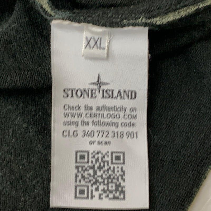 【中古品】【メンズ】 STONE ISLAND ストーン アイランド CREWNECK SWEATER クルーネック セーター 長袖 トップス トレーナー 141-260826-sa-15-tei サイズ：XXL カラー：グリーン 万代Net店