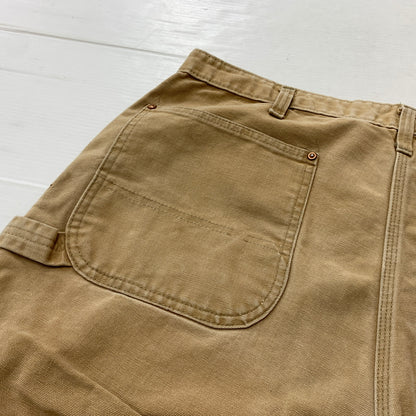 【現状渡し品】【メンズ】 CARHARTT カーハート 70's VINTAGE DOUBLE KNEE PAINTER PANT 70年代 ヴィンテージ ダブルニー ペインター パンツ ボトムス 156-260826-sa-18-tei サイズ：42 カラー：ベージュ 万代Net店
