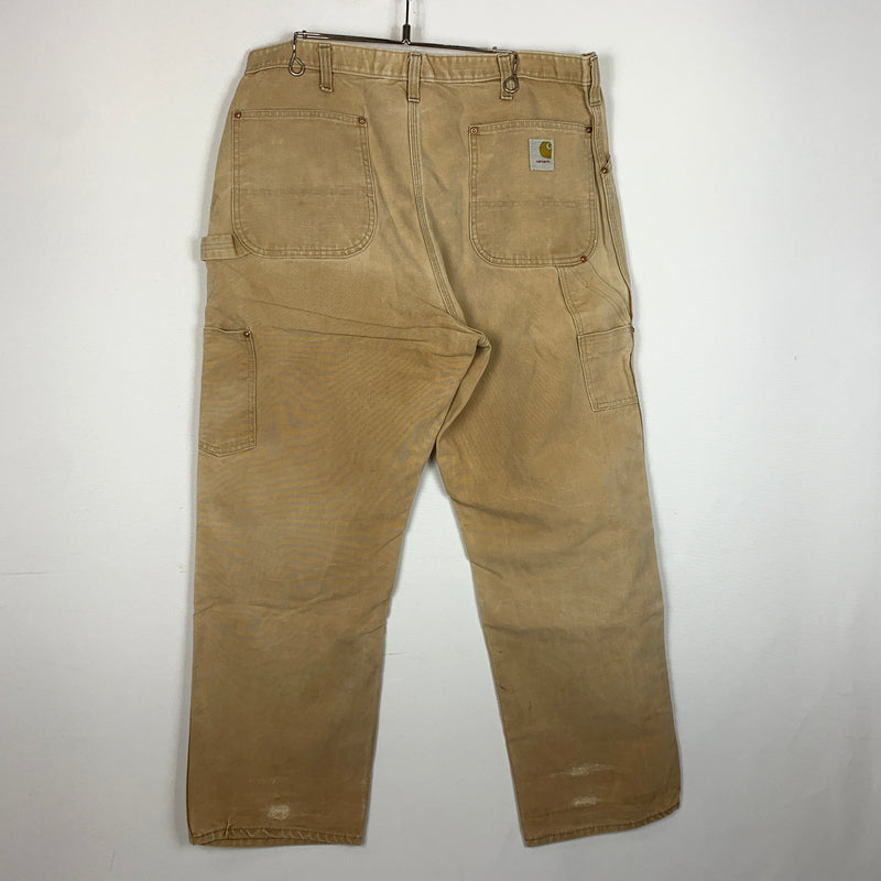 【現状渡し品】【メンズ】 CARHARTT カーハート 70's VINTAGE DOUBLE KNEE PAINTER PANT 70年代 ヴィンテージ ダブルニー ペインター パンツ ボトムス 156-260826-sa-18-tei サイズ：42 カラー：ベージュ 万代Net店