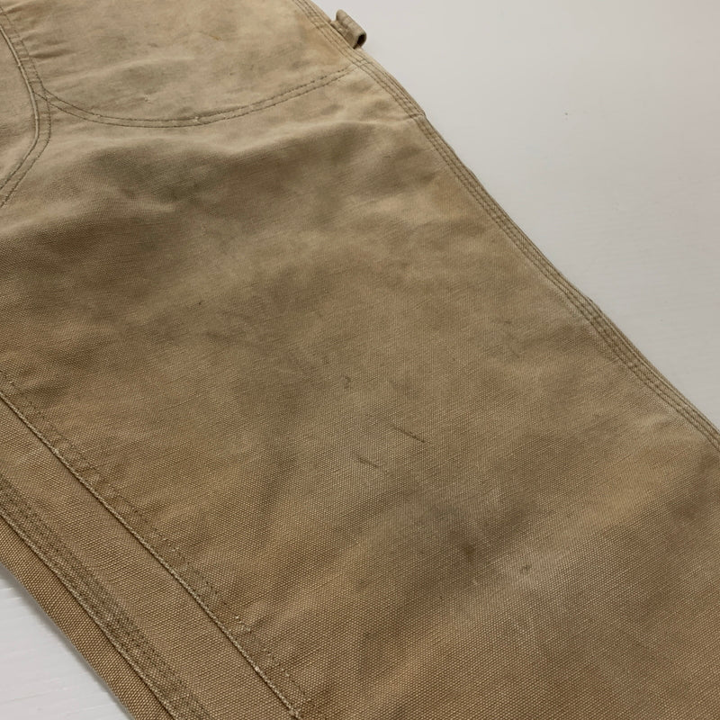 【現状渡し品】【メンズ】 CARHARTT カーハート 70's VINTAGE DOUBLE KNEE PAINTER PANT 70年代 ヴィンテージ ダブルニー ペインター パンツ ボトムス 156-260826-sa-18-tei サイズ：42 カラー：ベージュ 万代Net店