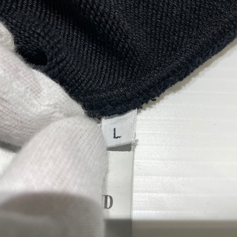【中古品】【メンズ】 STONE ISLAND ストーンアイランド LOGO PATCH SWEAT HOODIE 101564151 ロゴ パッチ スウェット フーディ トップス プルオーバーパーカー 141-260826-ko-12-teih サイズ：L カラー：ブラック 万代Net店