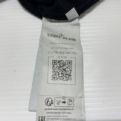 【中古品】【メンズ】 STONE ISLAND ストーンアイランド LOGO PATCH SWEAT HOODIE 101564151 ロゴ パッチ スウェット フーディ トップス プルオーバーパーカー 141-260826-ko-12-teih サイズ：L カラー：ブラック 万代Net店