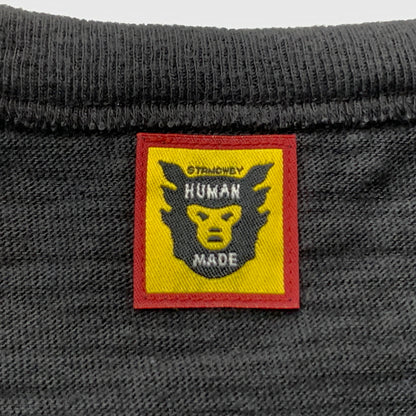 【中古品】【メンズ】 HUMAN MADE ヒューマン メイド STORE EXCLUSIVE HEART BADGE T-SHIRT ストア エクスクルーシブ ハート バッジ Tシャツ 半袖 トップス 142-260826-sa-08-tei サイズ：2XL カラー：ブラック 万代Net店