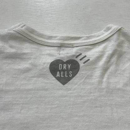 【中古品】【メンズ】 HUMAN MADE ヒューマン メイド SAPPORO STORE EXCLUSIVE HEART TEE サッポロ ストア エクスクルーシブ ハート Tシャツ 半袖 トップス 142-260826-sa-07-tei サイズ：3XL カラー：ホワイト 万代Net店