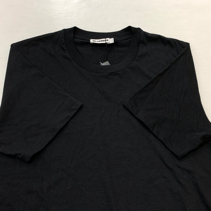 【中古品】【メンズ】 JIL SANDER ジル サンダー CREWNECK T-SHIRT JSUO706020 クルーネック Tシャツ 半袖 トップス 141-260826-sa-13-tei サイズ：XL カラー：ブラック 万代Net店