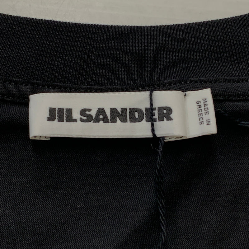 【中古品】【メンズ】 JIL SANDER ジル サンダー CREWNECK T-SHIRT JSUO706020 クルーネック Tシャツ 半袖 トップス 141-260826-sa-13-tei サイズ：XL カラー：ブラック 万代Net店