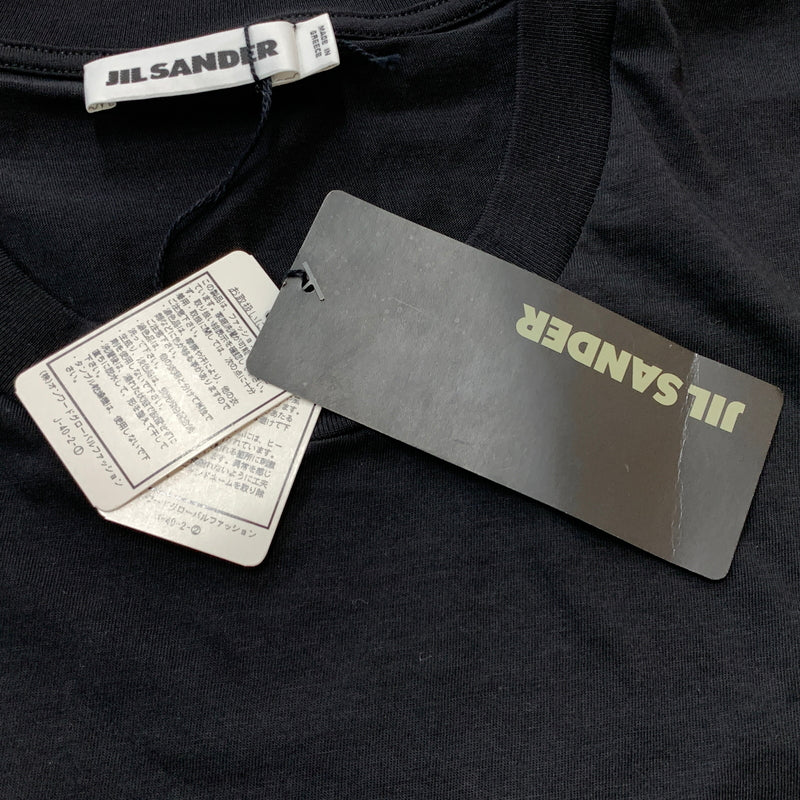 【中古品】【メンズ】 JIL SANDER ジル サンダー CREWNECK T-SHIRT JSUO706020 クルーネック Tシャツ 半袖 トップス 141-260826-sa-13-tei サイズ：XL カラー：ブラック 万代Net店