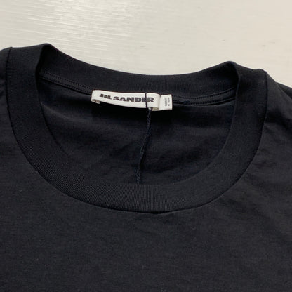 【中古品】【メンズ】 JIL SANDER ジル サンダー CREWNECK T-SHIRT JSUO706020 クルーネック Tシャツ 半袖 トップス 141-260826-sa-13-tei サイズ：XL カラー：ブラック 万代Net店