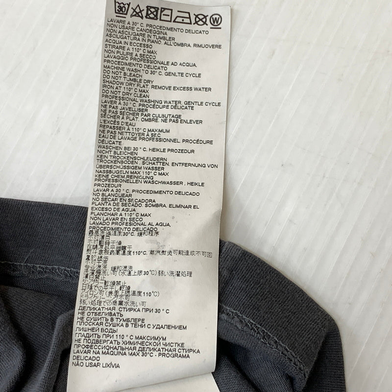 【中古品】【メンズ】 MAISON MARGIELA メゾン マルジェラ 20AW GARMENTS DYE OVERSIZED L/S S50GC0627 S20079 2020年秋冬 ガーメント ダイ オーバー サイズ ロング シャツ 長袖 トップス 141-260826-sa-14-tei サイズ：44 カラー：グレー 万代Net店