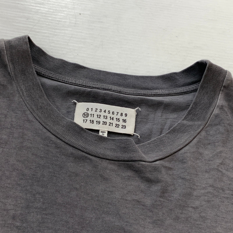 【中古品】【メンズ】 MAISON MARGIELA メゾン マルジェラ 20AW GARMENTS DYE OVERSIZED L/S S50GC0627 S20079 2020年秋冬 ガーメント ダイ オーバー サイズ ロング シャツ 長袖 トップス 141-260826-sa-14-tei サイズ：44 カラー：グレー 万代Net店