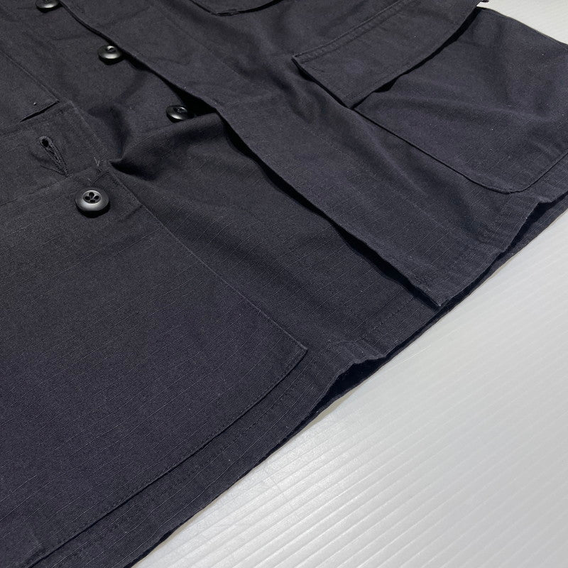 【中古品】【メンズ】 US ARMY ユーエス アーミー BLACK357 BDU JACKET 8415-01-422-4722 ブラック357 バトル ドレス ユニフォーム ジャケット アウター ミリタリー 145-260826-ko-11-teih サイズ：MEDIUM-SHORT カラー：ブラック系/ネイビー系 万代Net店