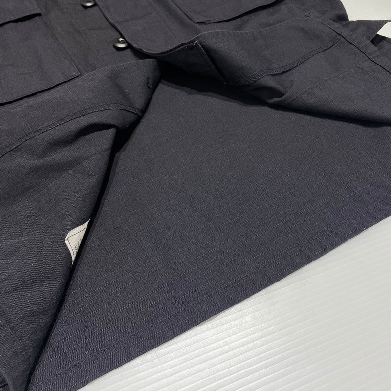 【中古品】【メンズ】 US ARMY ユーエス アーミー BLACK357 BDU JACKET 8415-01-422-4722 ブラック357 バトル ドレス ユニフォーム ジャケット アウター ミリタリー 145-260826-ko-11-teih サイズ：MEDIUM-SHORT カラー：ブラック系/ネイビー系 万代Net店