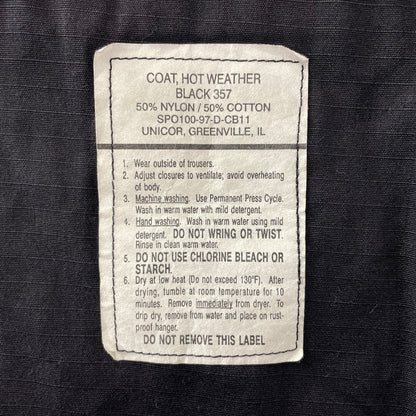 【中古品】【メンズ】 US ARMY ユーエス アーミー BLACK357 BDU JACKET 8415-01-422-4722 ブラック357 バトル ドレス ユニフォーム ジャケット アウター ミリタリー 145-260826-ko-11-teih サイズ：MEDIUM-SHORT カラー：ブラック系/ネイビー系 万代Net店