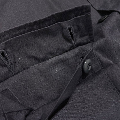 【中古品】【メンズ】 US ARMY ユーエス アーミー BLACK357 BDU JACKET 8415-01-422-4722 ブラック357 バトル ドレス ユニフォーム ジャケット アウター ミリタリー 145-260826-ko-11-teih サイズ：MEDIUM-SHORT カラー：ブラック系/ネイビー系 万代Net店