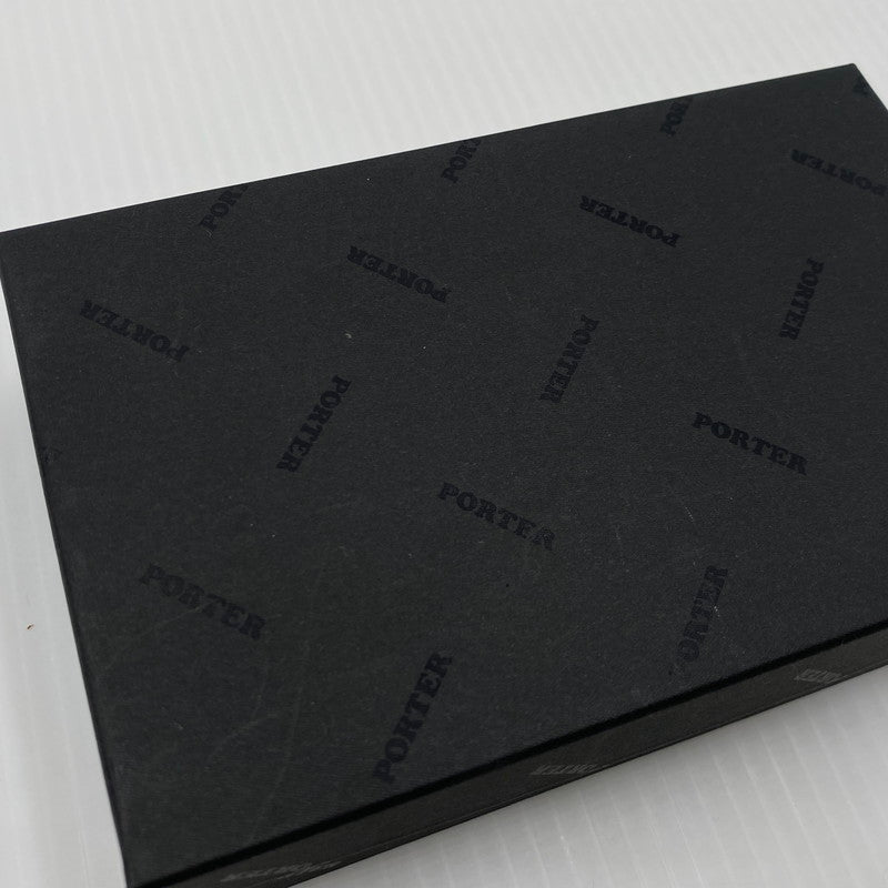 【中古品】【メンズ】 PORTER ポーター PORTER ENCHASE COIN & CARD CASE 007-02285 ポーターエンチェイス コイン アンド キーケース 財布 200-260829-ss-02-teih カラー：ブラック 万代Net店