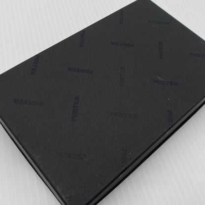 【中古品】【メンズ】 PORTER ポーター PORTER ENCHASE COIN & CARD CASE 007-02285 ポーターエンチェイス コイン アンド キーケース 財布 200-260829-ss-02-teih カラー：ブラック 万代Net店