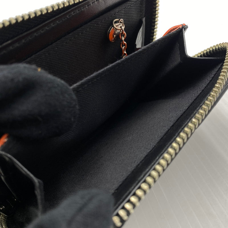 【中古品】【メンズ】 PORTER ポーター PORTER ENCHASE COIN & CARD CASE 007-02285 ポーターエンチェイス コイン アンド キーケース 財布 200-260829-ss-02-teih カラー：ブラック 万代Net店