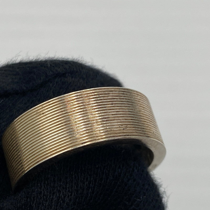 【中古品】【メンズ】 GUCCI グッチ LOGO RING MADE IN ITALY SILVER295 0309J8055 ロゴ リング 指輪 イタリア製 182-260829-ss-05-teih カラー：シルバー 万代Net店