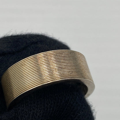 【中古品】【メンズ】 GUCCI グッチ LOGO RING MADE IN ITALY SILVER295 0309J8055 ロゴ リング 指輪 イタリア製 182-260829-ss-05-teih カラー：シルバー 万代Net店