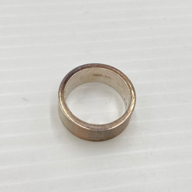 【中古品】【メンズ】 GUCCI グッチ LOGO RING MADE IN ITALY SILVER295 0309J8055 ロゴ リング 指輪 イタリア製 182-260829-ss-05-teih カラー：シルバー 万代Net店