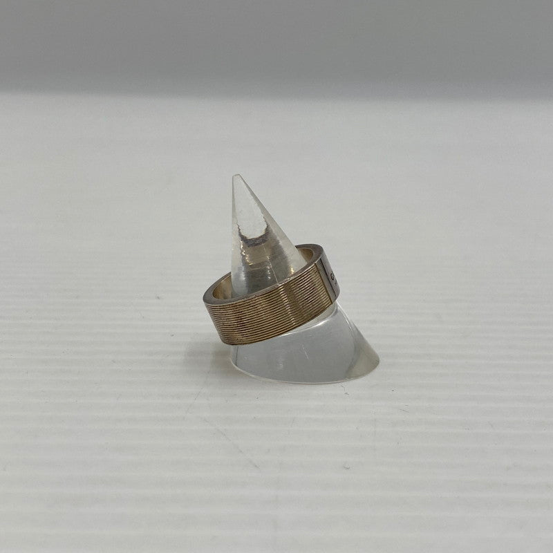 【中古品】【メンズ】 GUCCI グッチ LOGO RING MADE IN ITALY SILVER295 0309J8055 ロゴ リング 指輪 イタリア製 182-260829-ss-05-teih カラー：シルバー 万代Net店