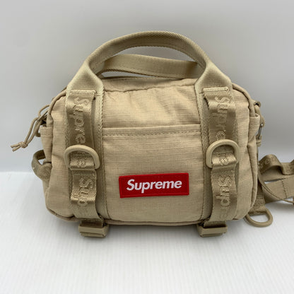 【中古品】【メンズ】 SUPREME シュプリーム 26SS MINI DUFFLE BAG 2026年 春夏 ミニ ダッフル バッグ 149-260825-sa-17-tei カラー：ベージュ 万代Net店