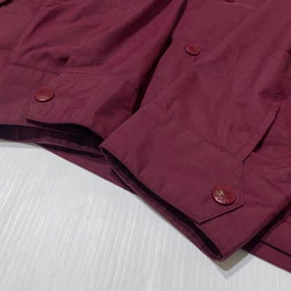 【現状渡し品】【メンズ】 STUSSY ステューシー NYLON COACH JACKET ナイロン コーチ ジャケット アウター 142-260824-sa-08-tei サイズ：L カラー：ボルドー 万代Net店