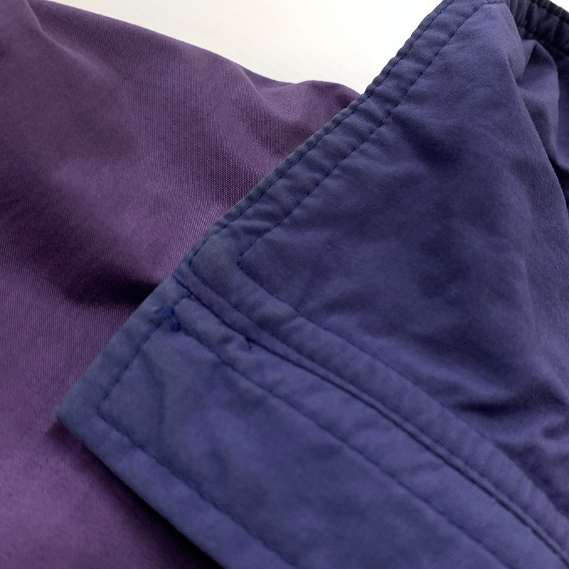 【現状渡し品】【メンズ】 THE NORTH FACE ザ ノース フェイス 90’s BACK LOGO NYLON JACKET 90年代 ブラック ロゴ ナイロン ジャケット アウター 144-260825-sa-03-tei サイズ：LL カラー：パープル 万代Net店