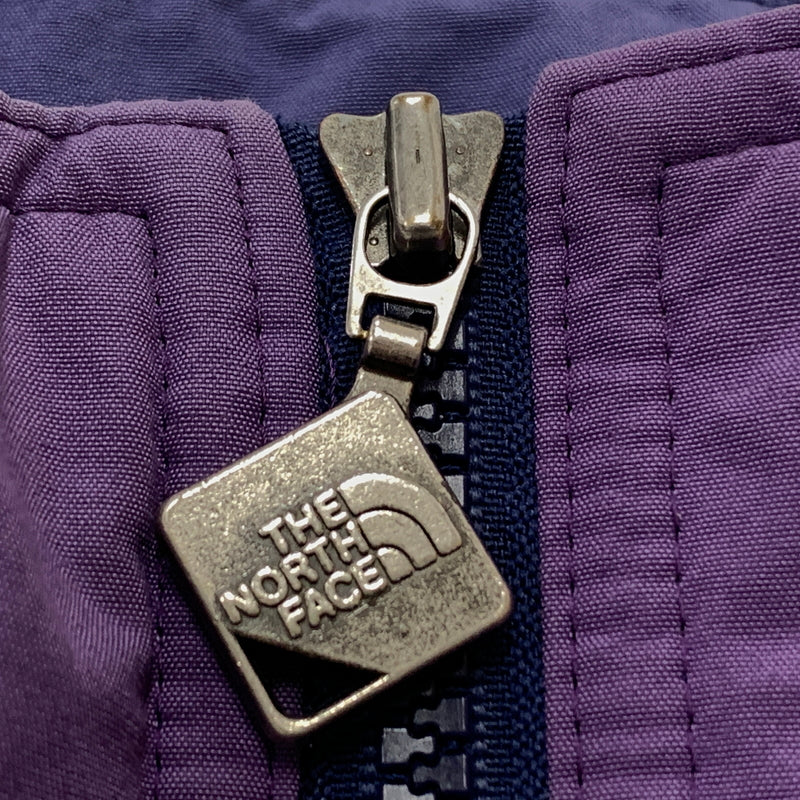 【現状渡し品】【メンズ】 THE NORTH FACE ザ ノース フェイス 90’s BACK LOGO NYLON JACKET 90年代 ブラック ロゴ ナイロン ジャケット アウター 144-260825-sa-03-tei サイズ：LL カラー：パープル 万代Net店