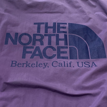 【現状渡し品】【メンズ】 THE NORTH FACE ザ ノース フェイス 90’s BACK LOGO NYLON JACKET 90年代 ブラック ロゴ ナイロン ジャケット アウター 144-260825-sa-03-tei サイズ：LL カラー：パープル 万代Net店