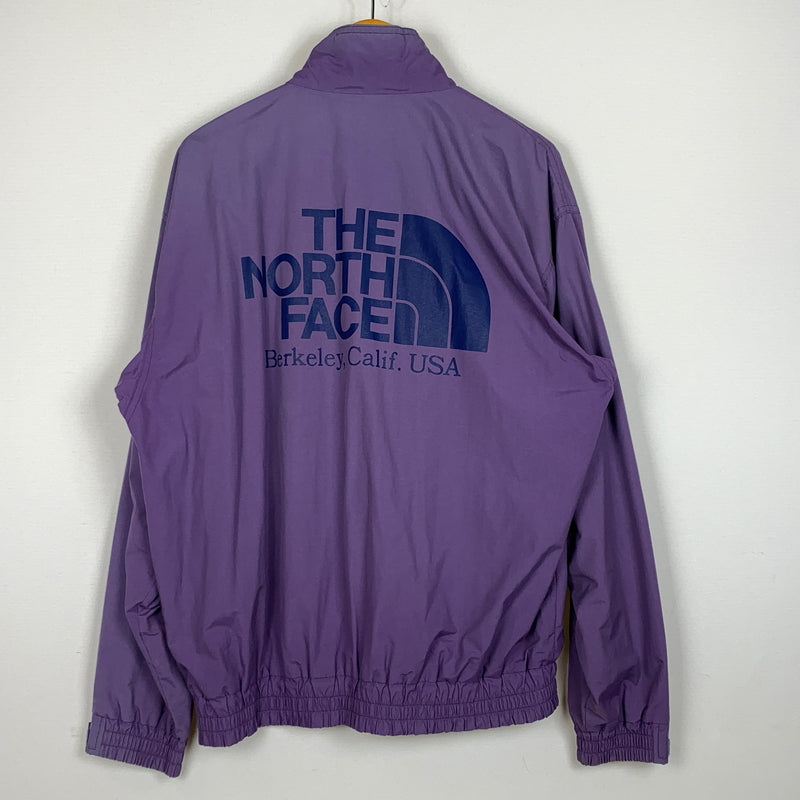 【現状渡し品】【メンズ】 THE NORTH FACE ザ ノース フェイス 90’s BACK LOGO NYLON JACKET 90年代 ブラック ロゴ ナイロン ジャケット アウター 144-260825-sa-03-tei サイズ：LL カラー：パープル 万代Net店