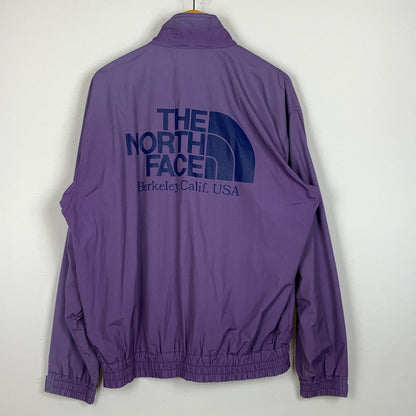 【現状渡し品】【メンズ】 THE NORTH FACE ザ ノース フェイス 90’s BACK LOGO NYLON JACKET 90年代 ブラック ロゴ ナイロン ジャケット アウター 144-260825-sa-03-tei サイズ：LL カラー：パープル 万代Net店
