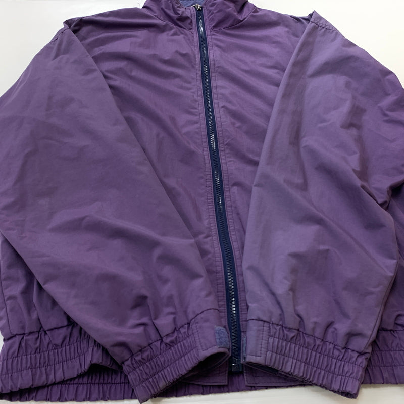 【現状渡し品】【メンズ】 THE NORTH FACE ザ ノース フェイス 90’s BACK LOGO NYLON JACKET 90年代 ブラック ロゴ ナイロン ジャケット アウター 144-260825-sa-03-tei サイズ：LL カラー：パープル 万代Net店