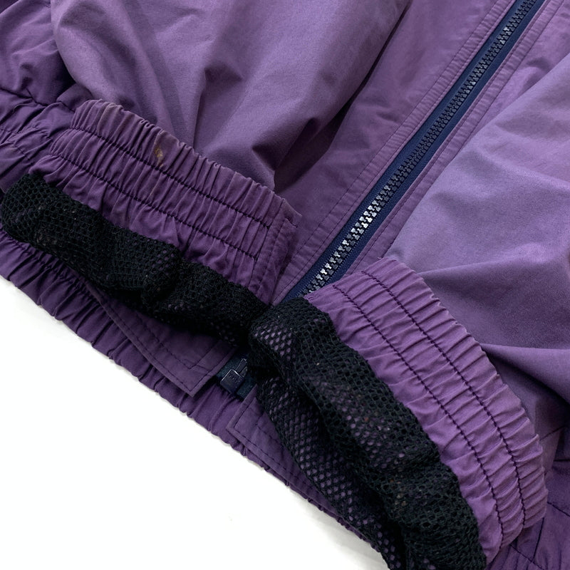 【現状渡し品】【メンズ】 THE NORTH FACE ザ ノース フェイス 90’s BACK LOGO NYLON JACKET 90年代 ブラック ロゴ ナイロン ジャケット アウター 144-260825-sa-03-tei サイズ：LL カラー：パープル 万代Net店