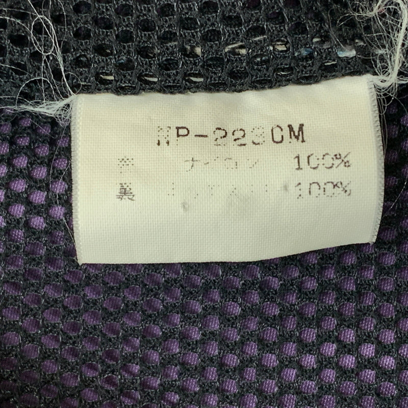 【現状渡し品】【メンズ】 THE NORTH FACE ザ ノース フェイス 90’s BACK LOGO NYLON JACKET 90年代 ブラック ロゴ ナイロン ジャケット アウター 144-260825-sa-03-tei サイズ：LL カラー：パープル 万代Net店