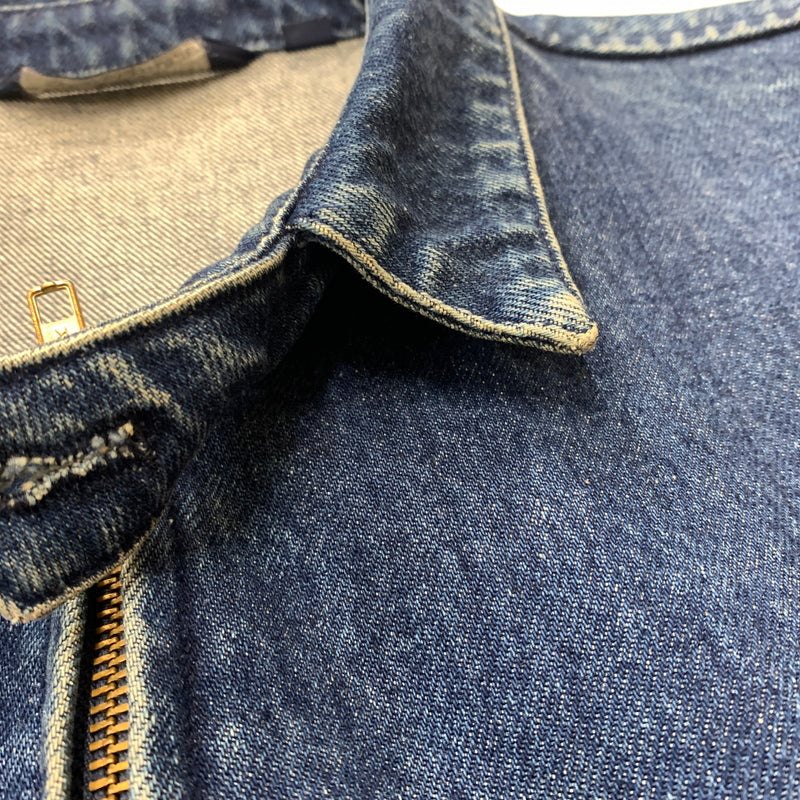 【中古品】【メンズ】 POLO RALPH LAUREN ポロ ラルフ ローレン 80’s VINTAGE DENIM ZIP JACKET 80年代 ヴィンテージ デニム ジップ ジャケット アウター 147-260825-sa-01-tei サイズ：S カラー：インディゴ 万代Net店